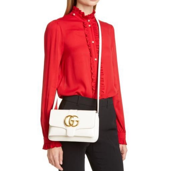 Gucci Bags Gucci Arli Small Leather Shoulder Bag Poshmark
